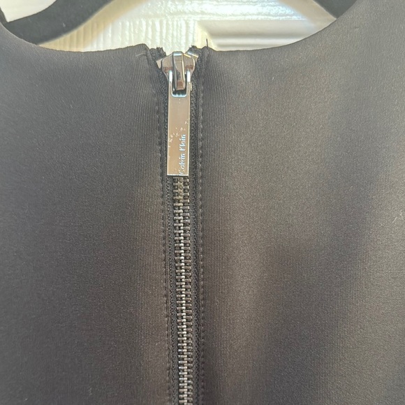 Calvin Klein Fitted Black Sleeveless Dress - Picture 4 of 6